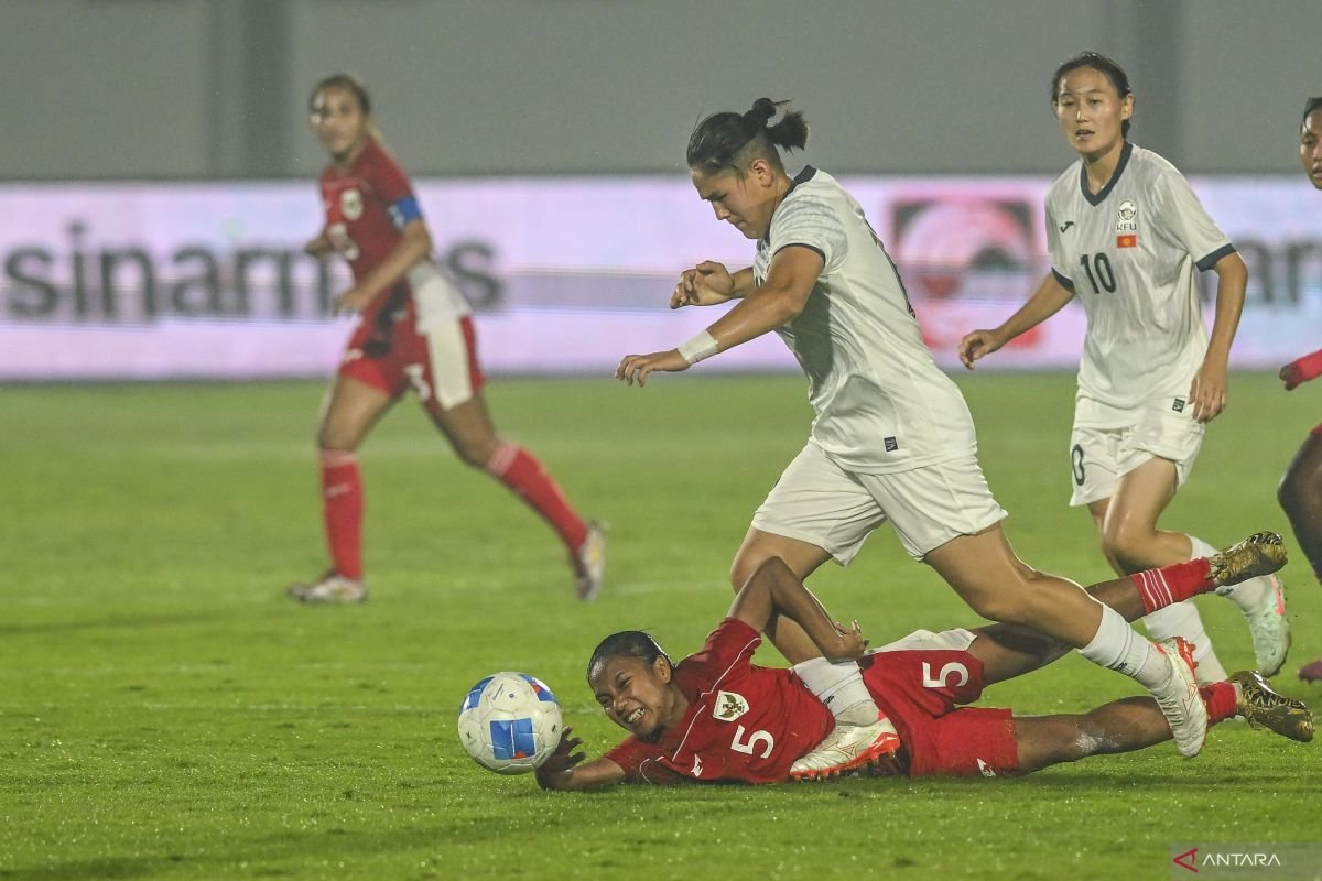 Gol Isa Warps: Timnas Putri Indonesia Curi Kemenangan 1-0 dari Kirgistan
